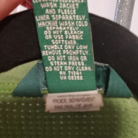 LL Bean Childs L (14-16) Waffle Fleece - Picture 3 of 3